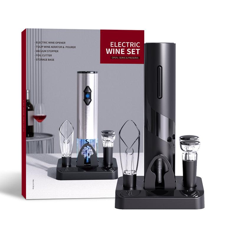 BGS-KB1-601901 Electric Corkscrew with Alkaline Battery Wine Accessory Gift Set - KLT (ZHUHAI KELITONG ELECTRONIC CO., LTD.)