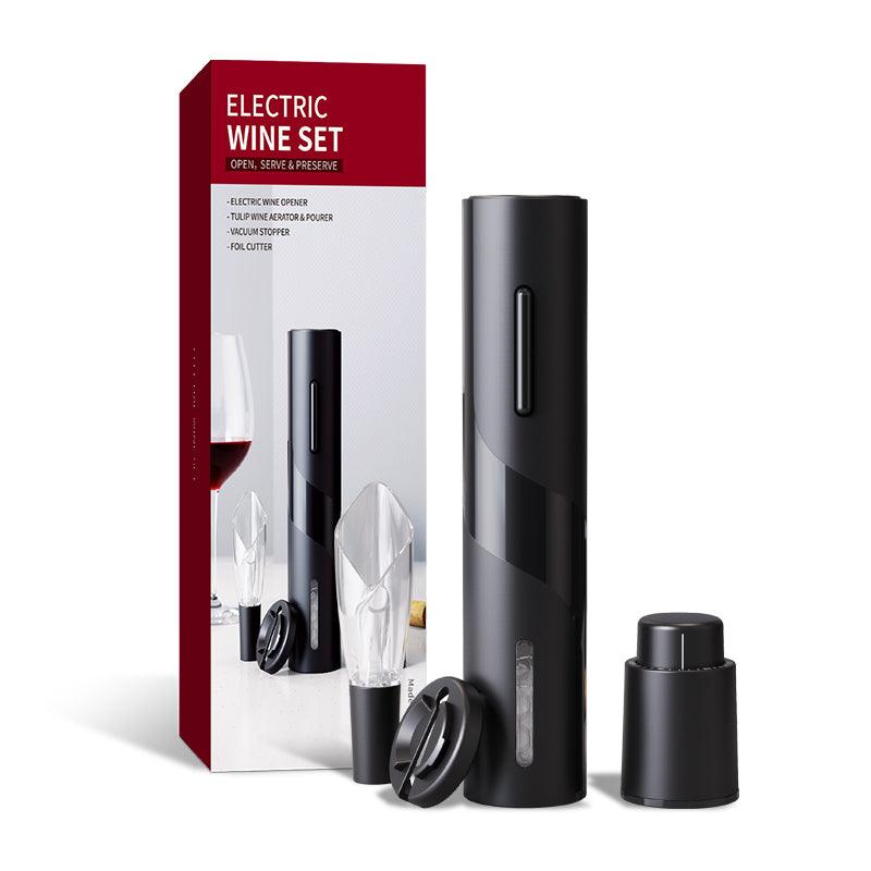 EGS-KP1-361901 KLT Rechargeable Electric Corkscrew Wine Accessory Gift Set - KLT (ZHUHAI KELITONG ELECTRONIC CO., LTD.)