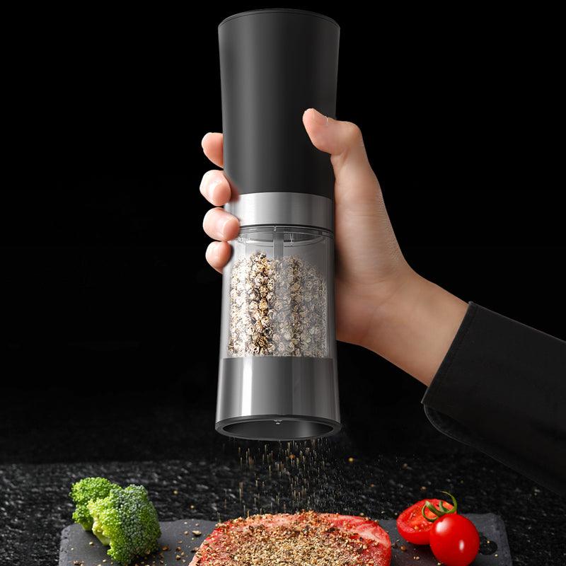 KLT Base Charging Rechargeable Pepper and Salt Electric Grinder with Base Gravity Sensing Kitchen Tools and Utensils KYMQ-29A&KYMQ-29C - KLT (ZHUHAI KELITONG ELECTRONIC CO., LTD.)