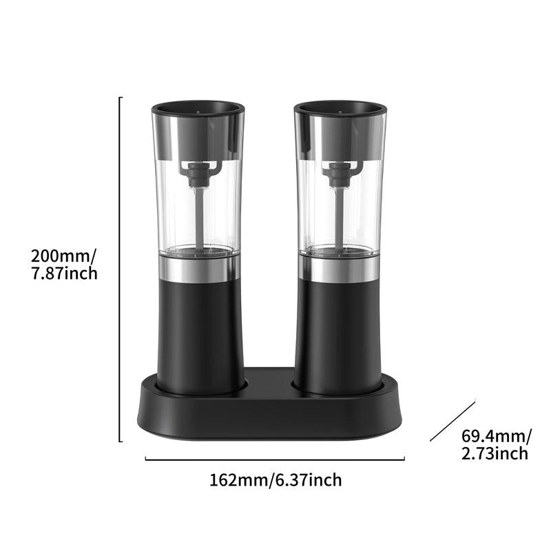 KLT Base Charging Rechargeable Pepper and Salt Electric Grinder with Base Gravity Sensing Kitchen Tools and Utensils KYMQ-29A&KYMQ-29C - KLT (ZHUHAI KELITONG ELECTRONIC CO., LTD.)