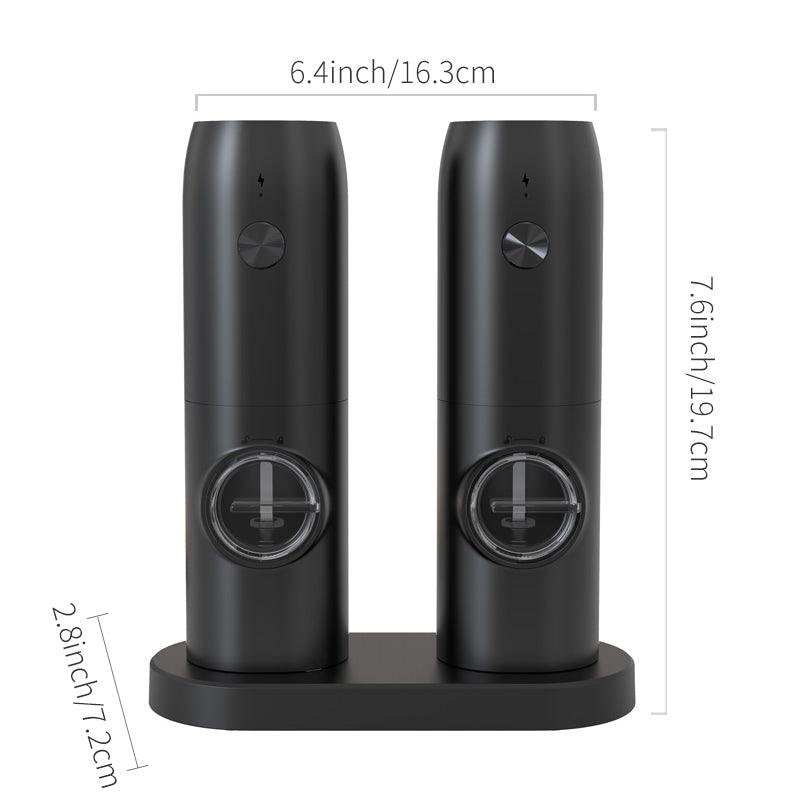 KLT Base Charging Rechargeable Pepper and Salt Electric Grinder with Base Kitchen Tools and Utensils KYMQ-15A&KYMQ-15C - KLT (ZHUHAI KELITONG ELECTRONIC CO., LTD.)
