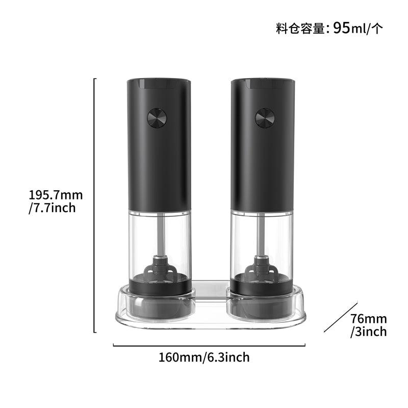 KLT Dry Alkaline Battery Pepper and Salt Electric Grinder with Base Kitchen Tools and Utensils KYMQ-44B-AH-BS - KLT (ZHUHAI KELITONG ELECTRONIC CO., LTD.)
