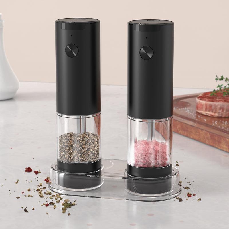 KLT Dry Alkaline Battery Pepper and Salt Electric Grinder with Base Kitchen Tools and Utensils KYMQ-44B-AH-BS - KLT (ZHUHAI KELITONG ELECTRONIC CO., LTD.)
